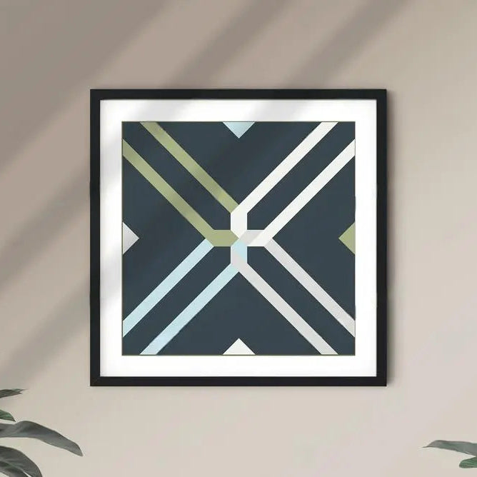 Modern Geometric Quilt