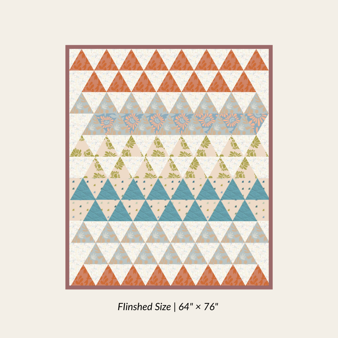 Mountain Trail Quilt Pattern – PDF Download